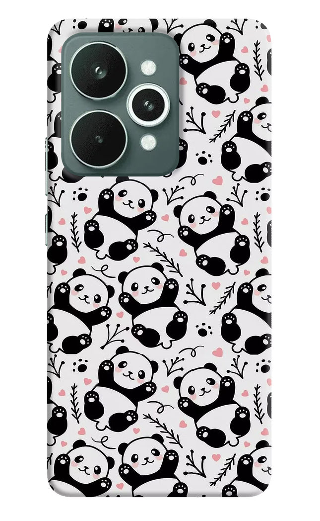 Cute Panda Realme 15 Hard Case Back Cover by Casekaro