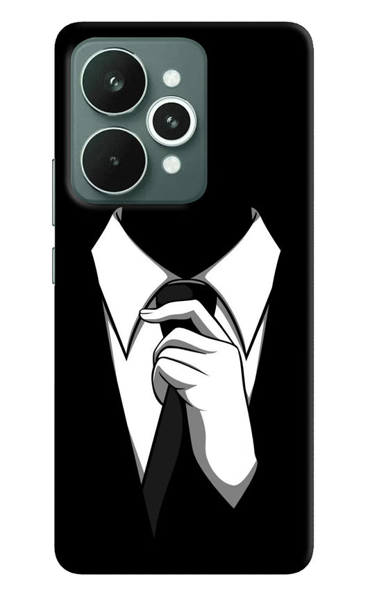 Black Tie Realme 15 Hard Case Back Cover by Casekaro