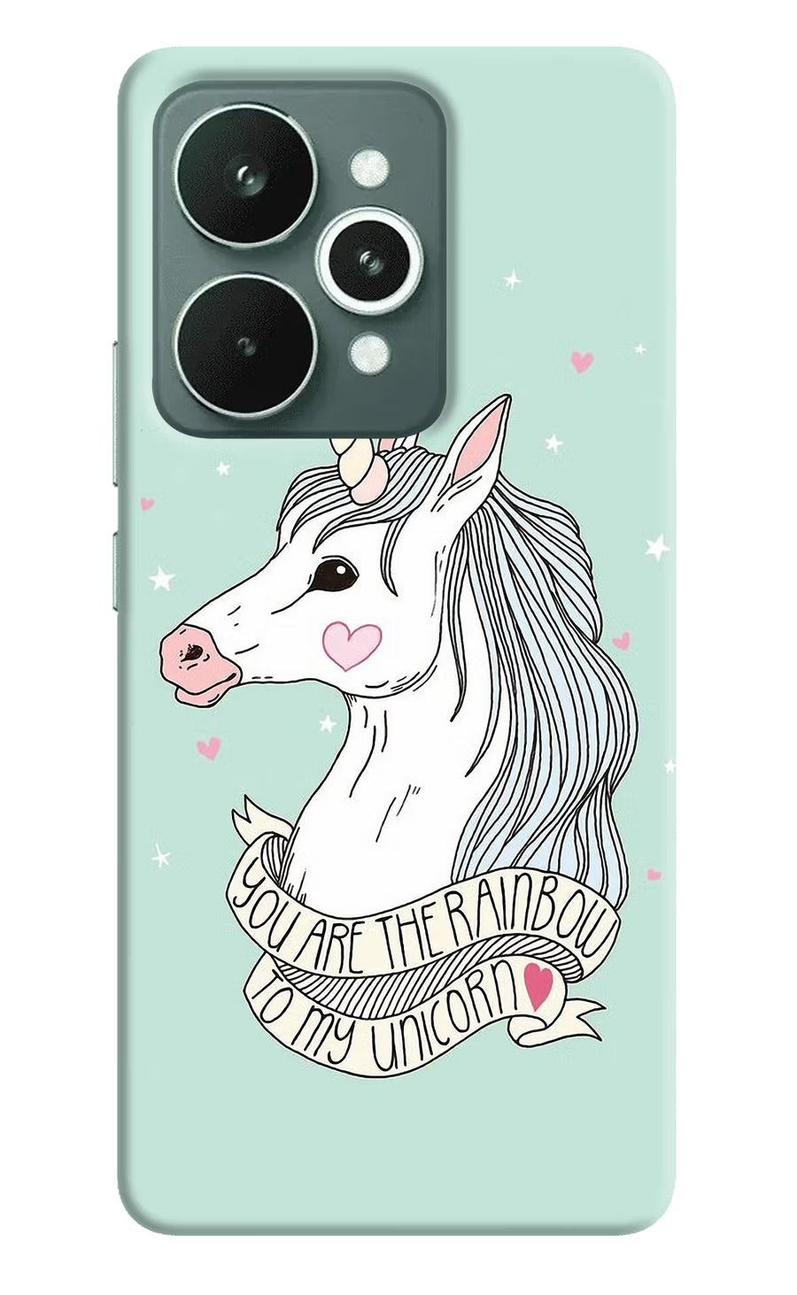 Unicorn Wallpaper Realme 15 Back Cover, Hard case