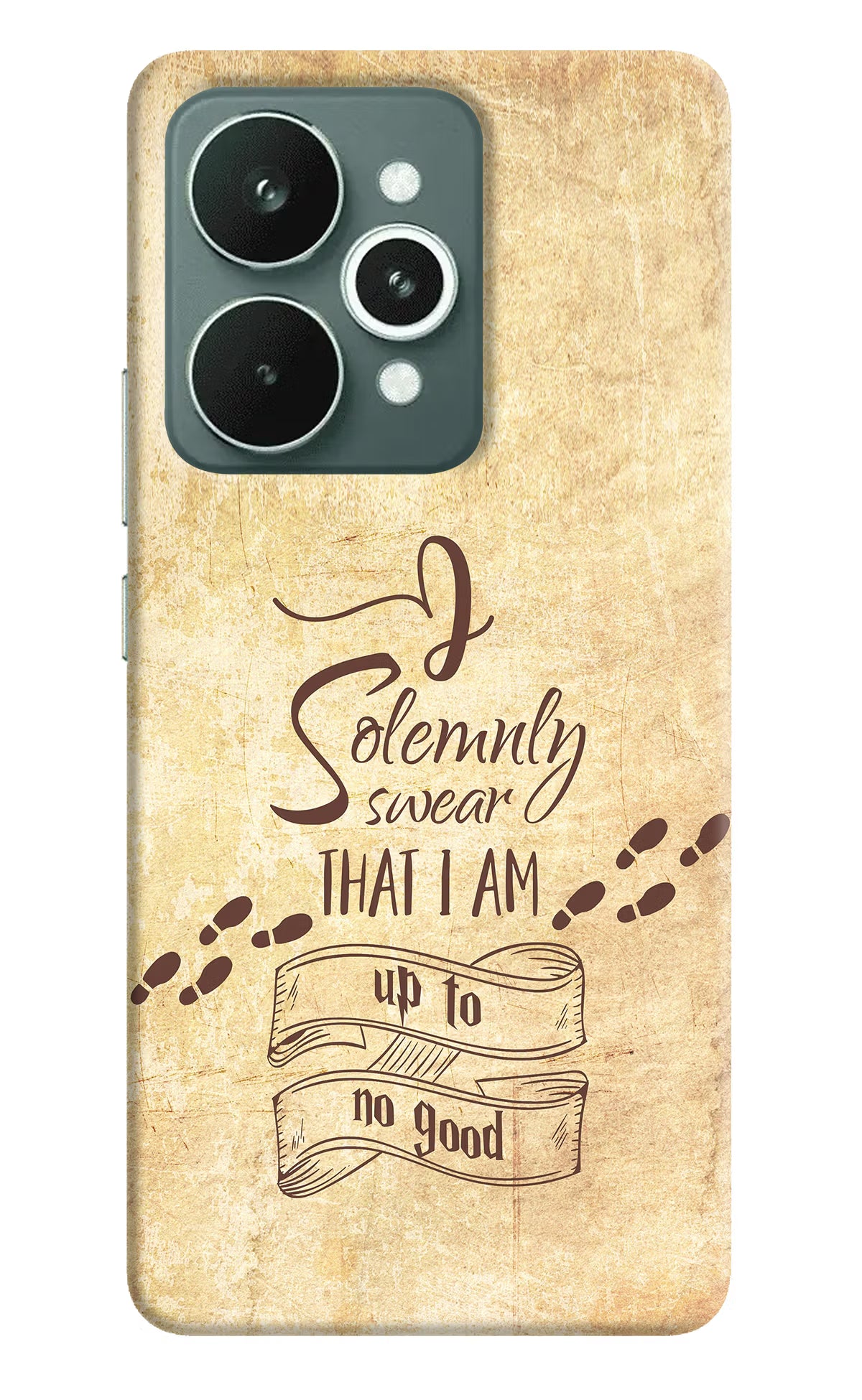 I Solemnly swear that i up to no good Realme 15 Hard Case Back Cover by Casekaro