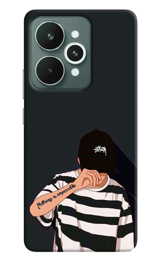 Aesthetic Boy Realme 15 Hard Case Back Cover by Casekaro
