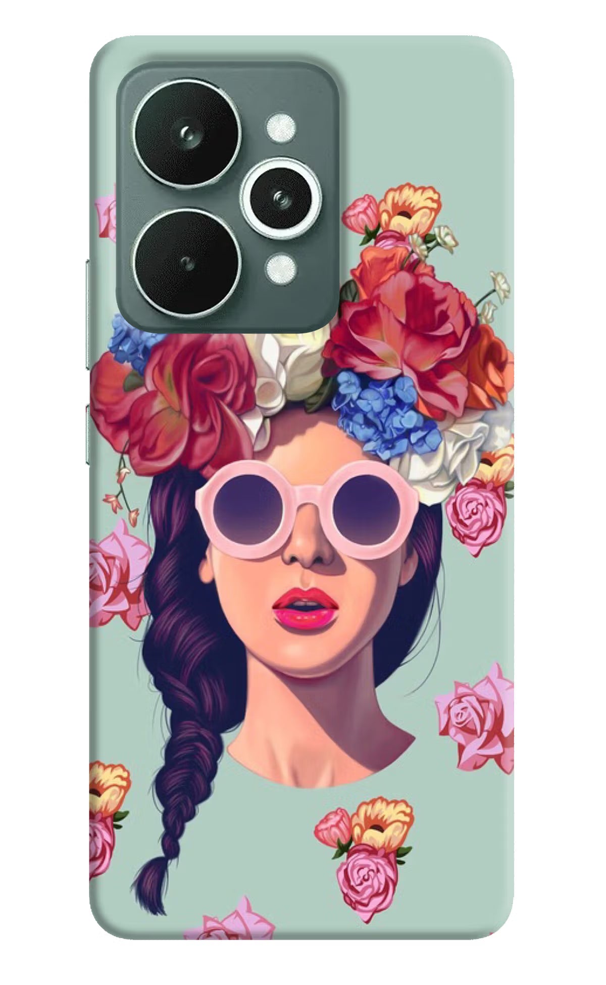 Pretty Girl Realme 15 Hard Case Back Cover by Casekaro