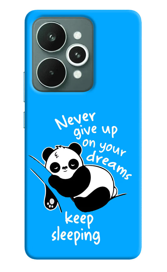 Keep Sleeping Realme 15 Hard Case Back Cover by Casekaro