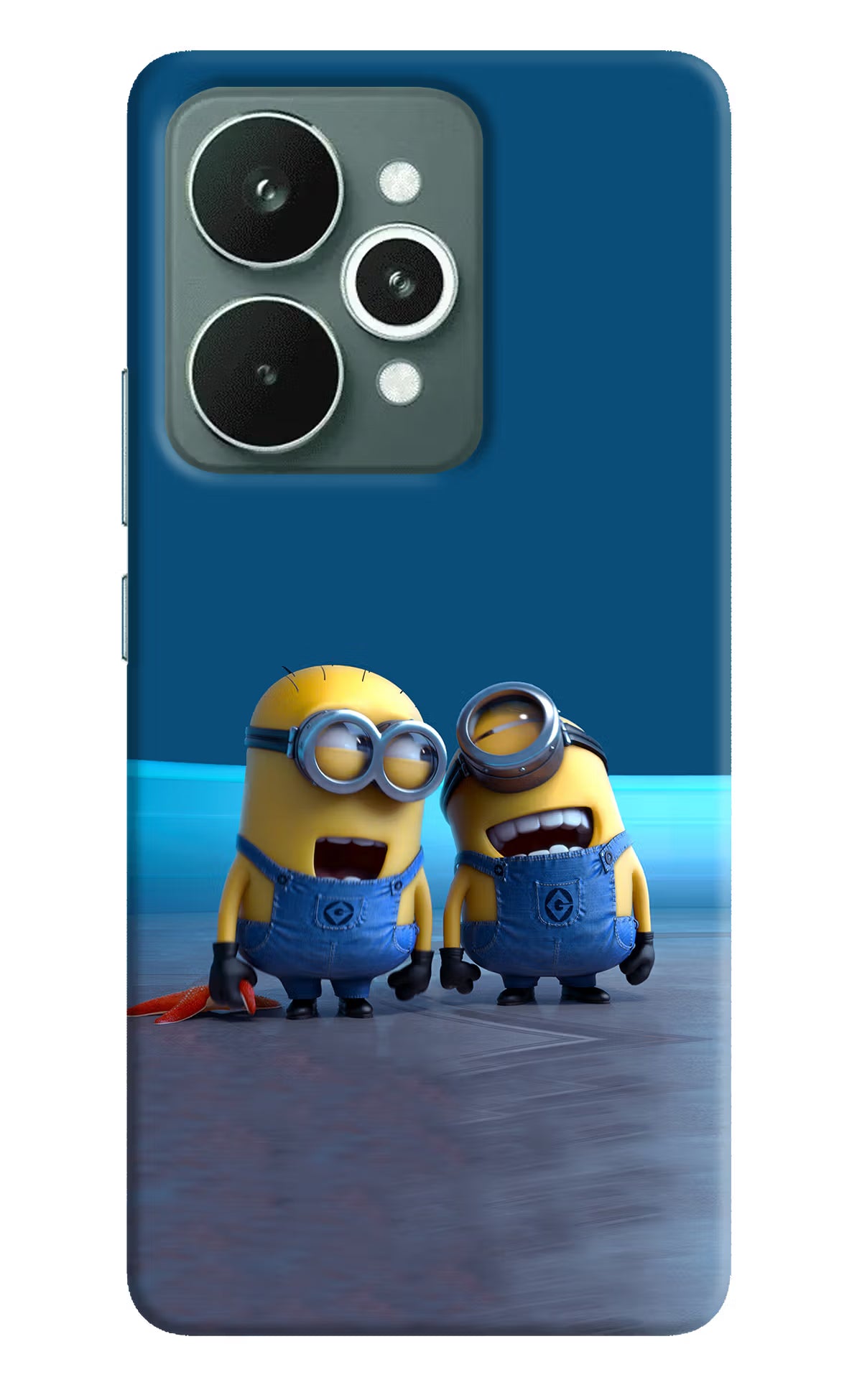 Minion Laughing Realme 15 Hard Case Back Cover by Casekaro