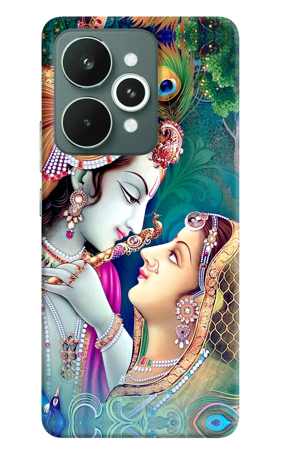 Lord Radha Krishna Realme 15 Back Cover, Hard case
