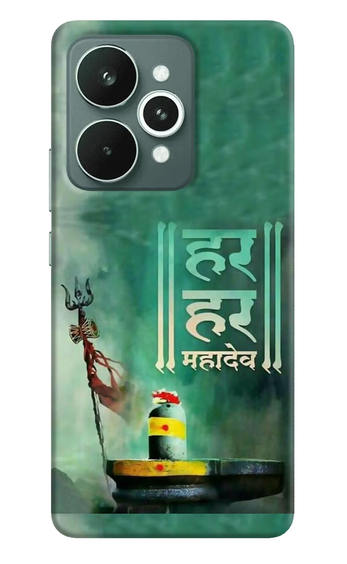 Har Har Mahadev Shivling Realme 15 Hard Case Back Cover by Casekaro