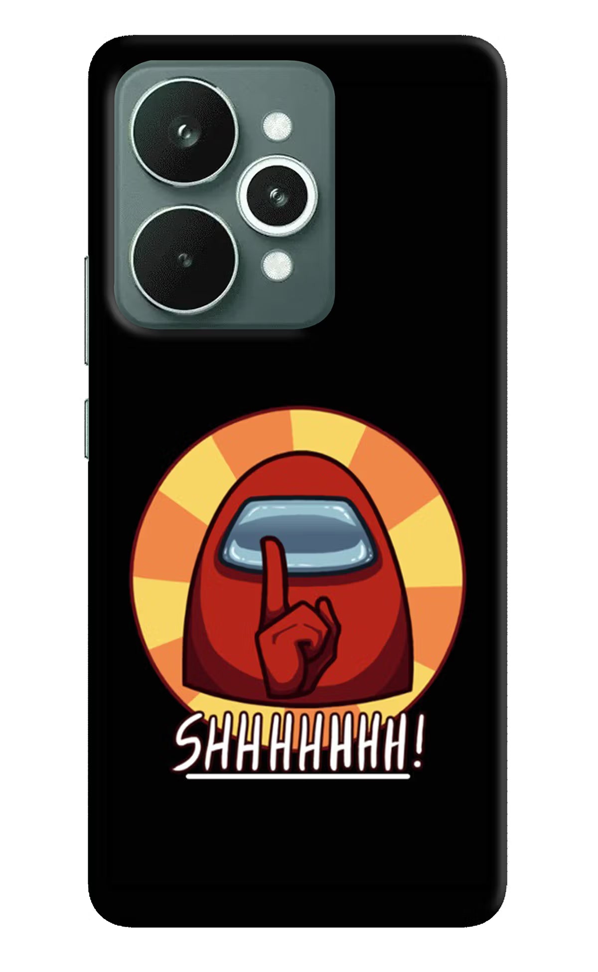 Among Us Shhh! Realme 15 Hard Case Back Cover by Casekaro