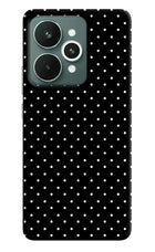 White Dots Realme 15 Hard Case Back Cover by Casekaro