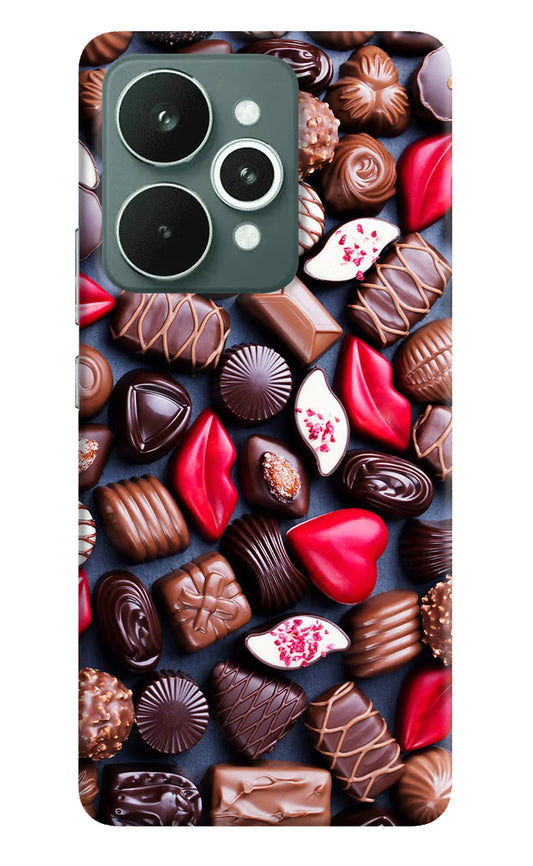 Chocolates Realme 15 Hard Case Back Cover by Casekaro