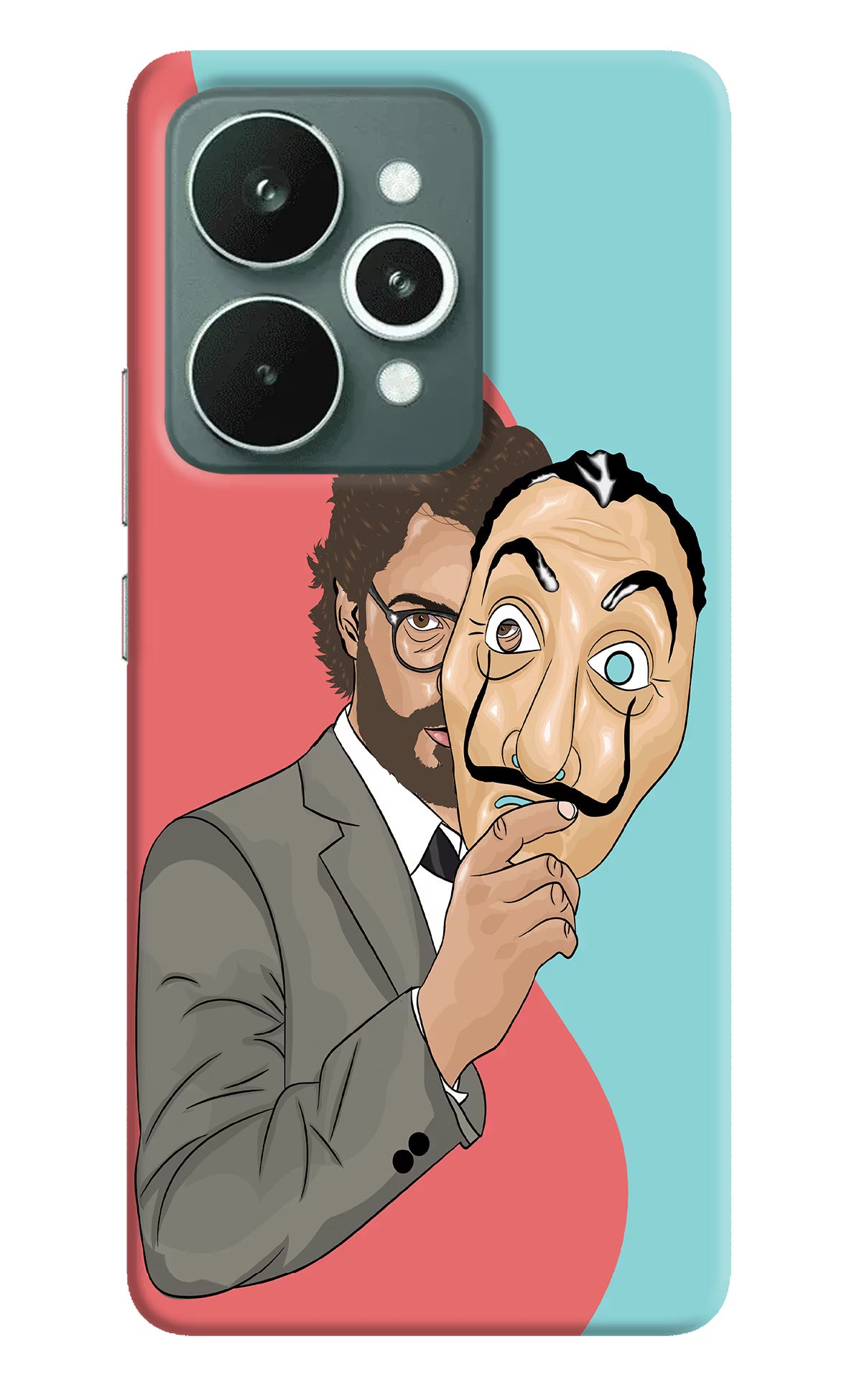 Professor Realme 15 Hard Case Back Cover by Casekaro