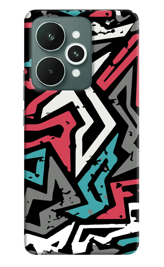 Geometric Graffiti Realme 15 Hard Case Back Cover by Casekaro