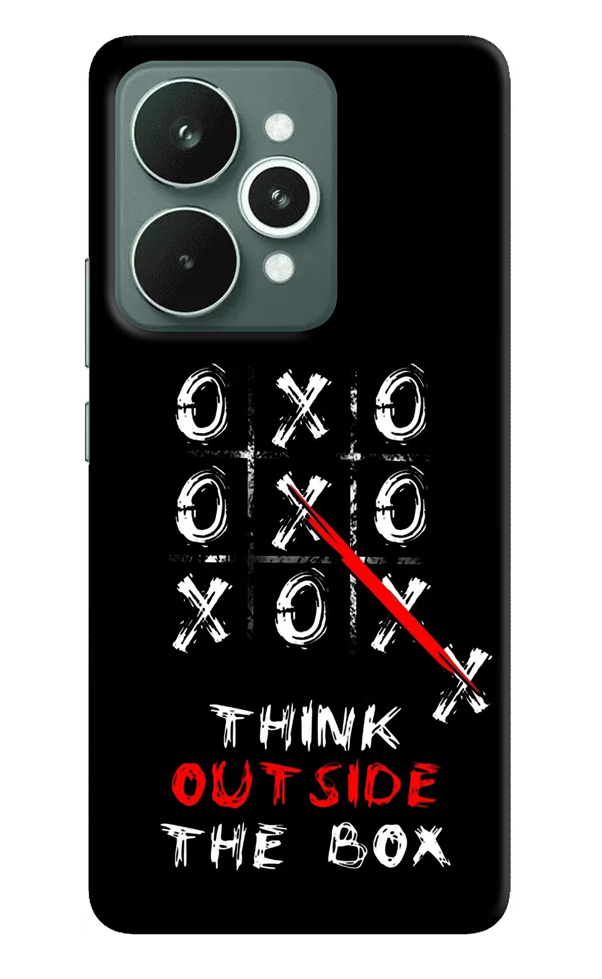 Think out of the BOX Realme 15 Hard Case Back Cover by Casekaro