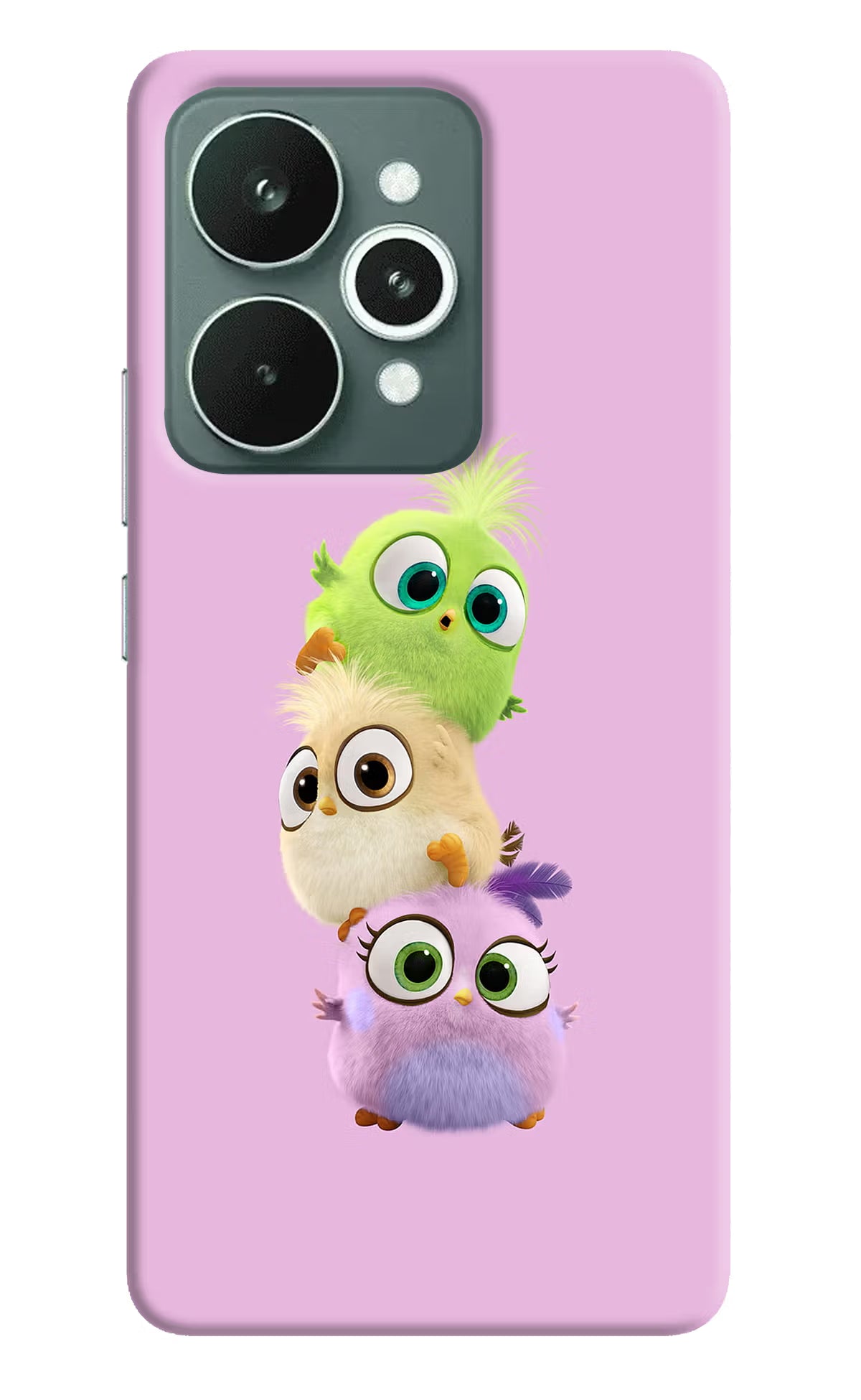 Cute Little Birds Realme 15 Hard Case Back Cover by Casekaro