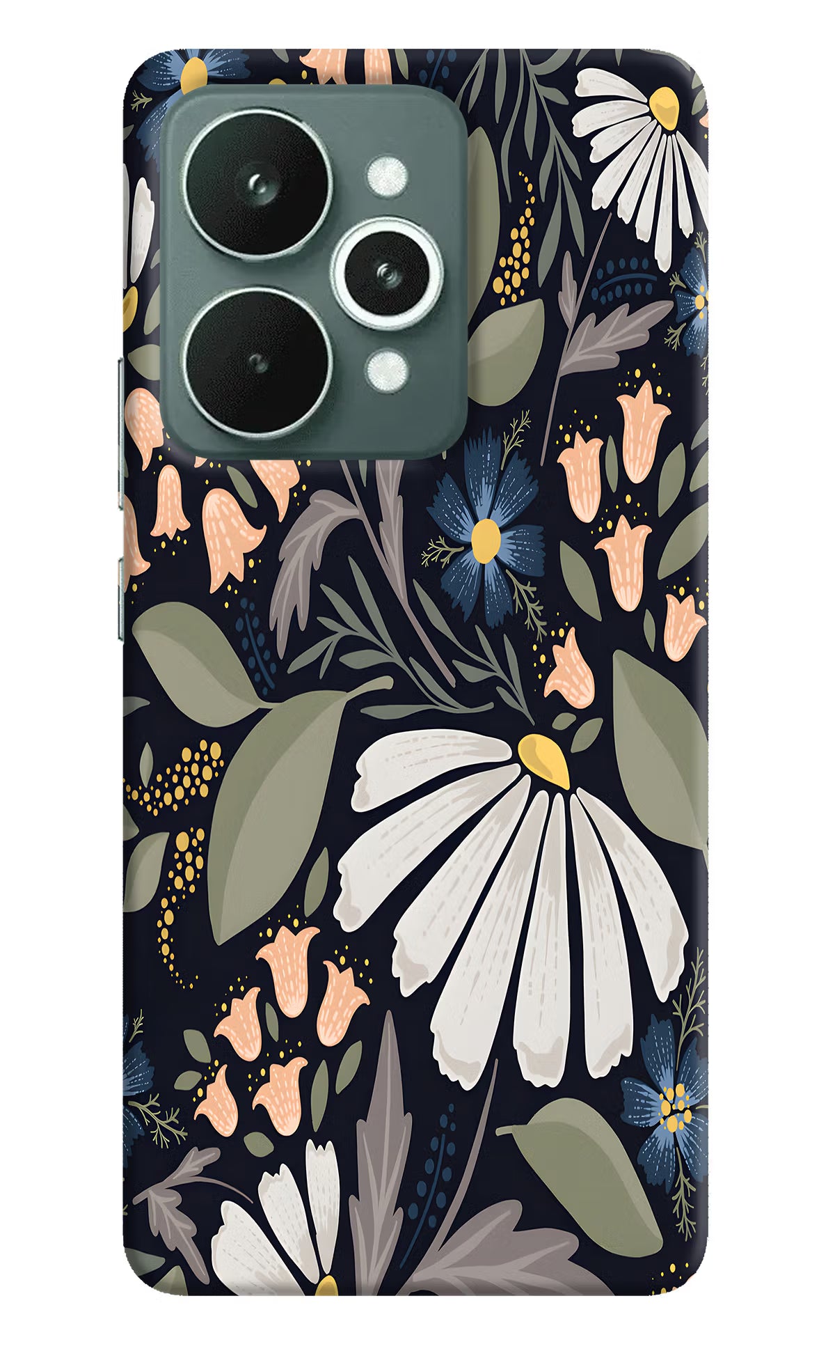 Flowers Art Realme 15 Hard Case Back Cover by Casekaro
