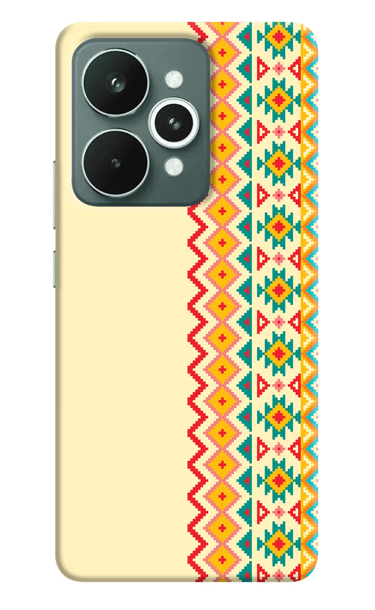 Ethnic Seamless Realme 15 Hard Case Back Cover by Casekaro
