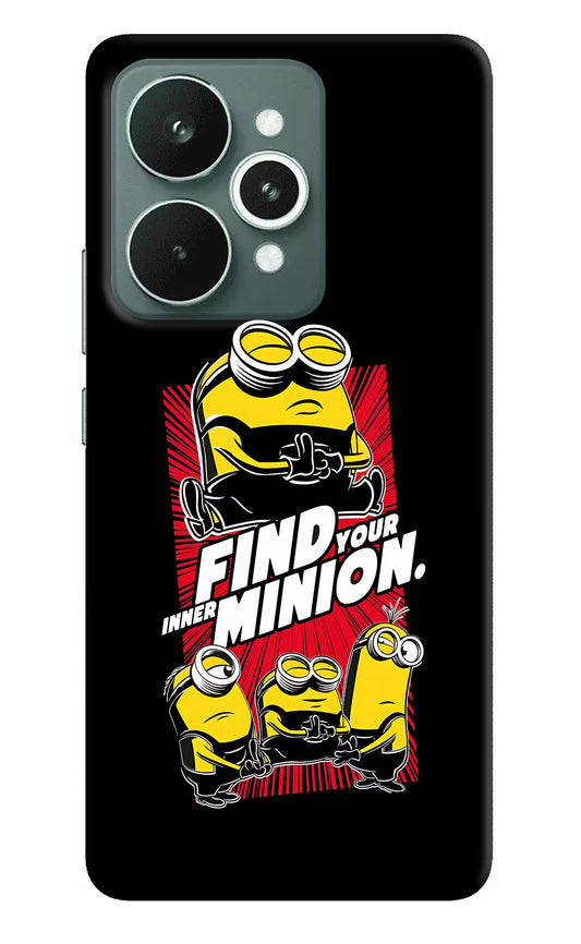 Find your inner Minion Realme 15 Hard Case Back Cover by Casekaro