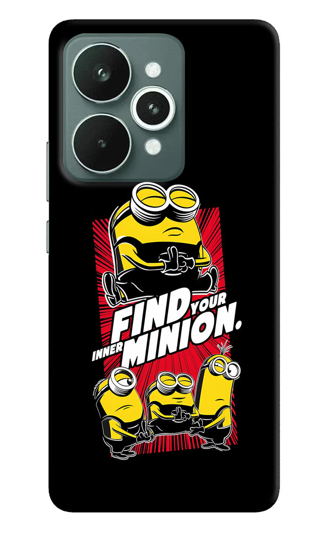 Find your inner Minion Realme 15 Hard Case Back Cover by Casekaro