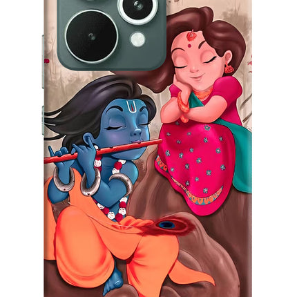 Radhe Krishna Realme 15 Hard Case Back Cover by Casekaro
