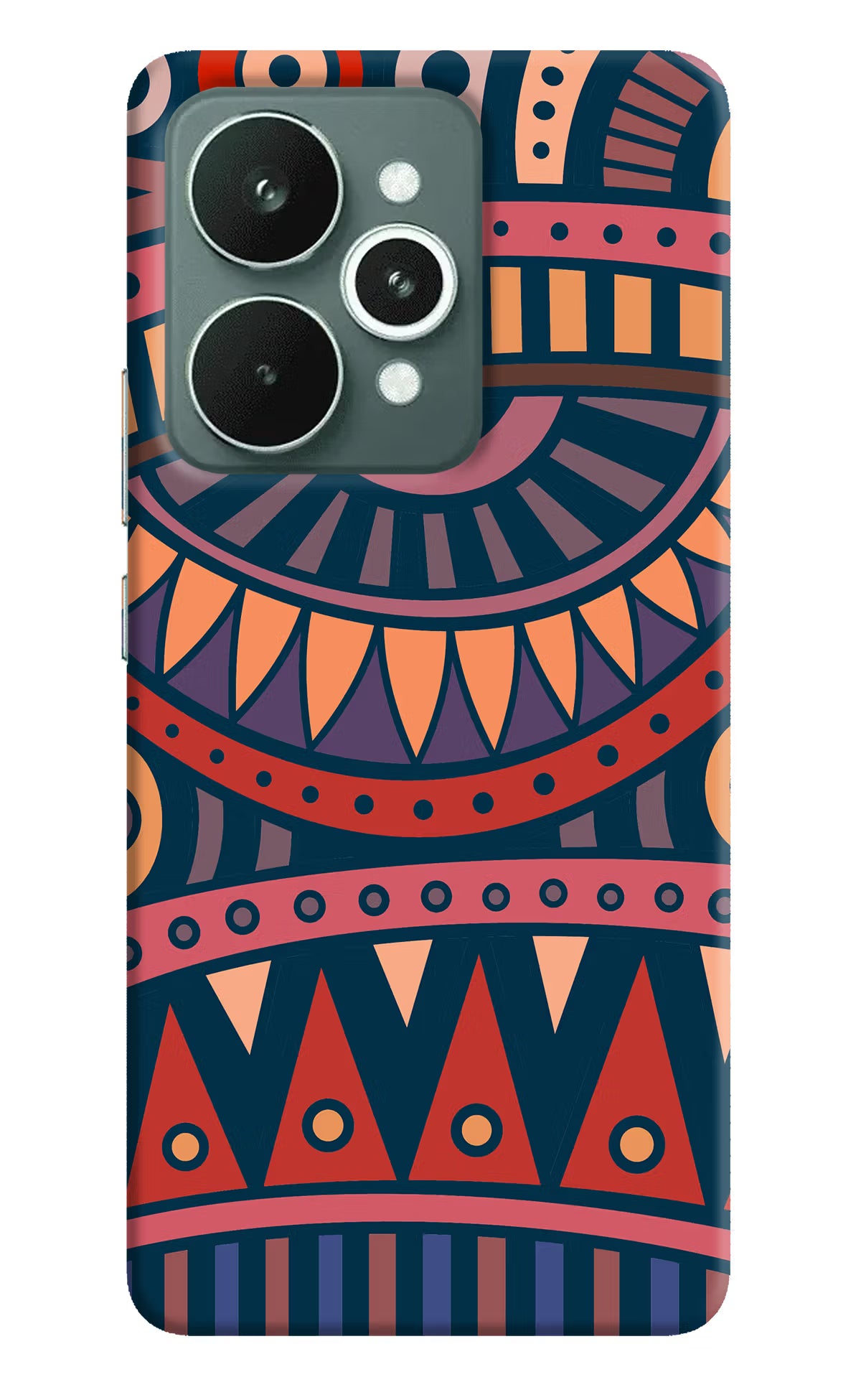 African Culture Design Realme 15 Hard Case Back Cover by Casekaro