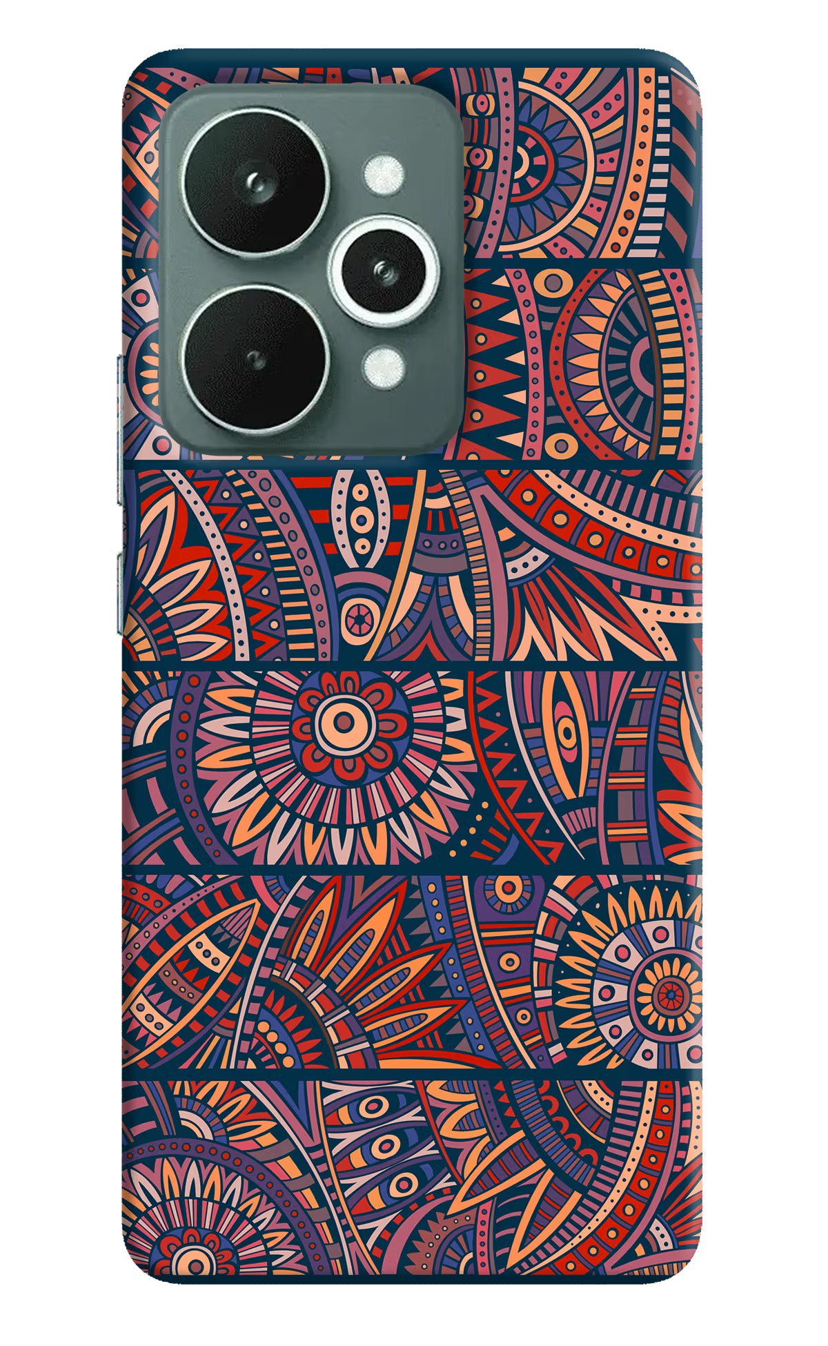 African Culture Design Realme 15 Hard Case Back Cover by Casekaro