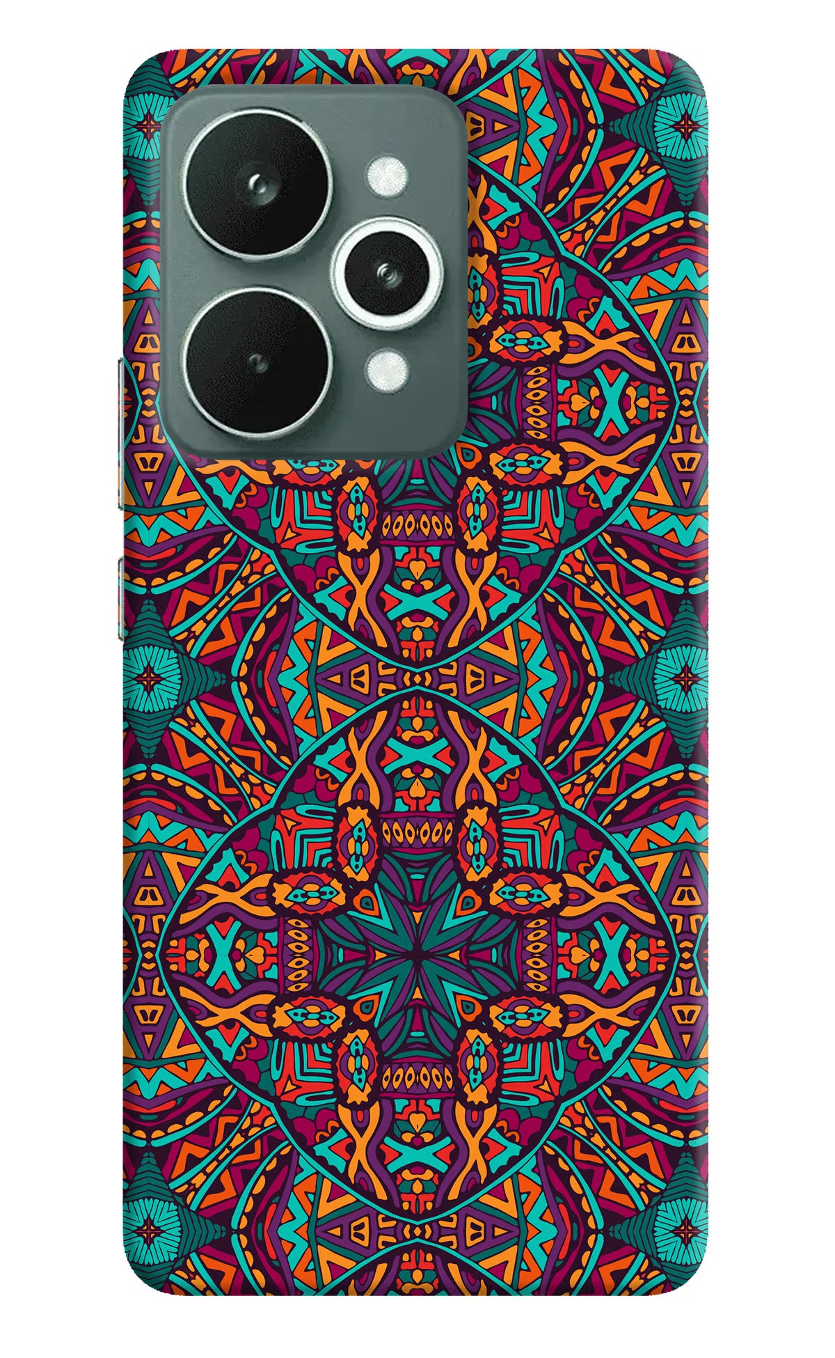 Colour Mandala Realme 15 Hard Case Back Cover by Casekaro