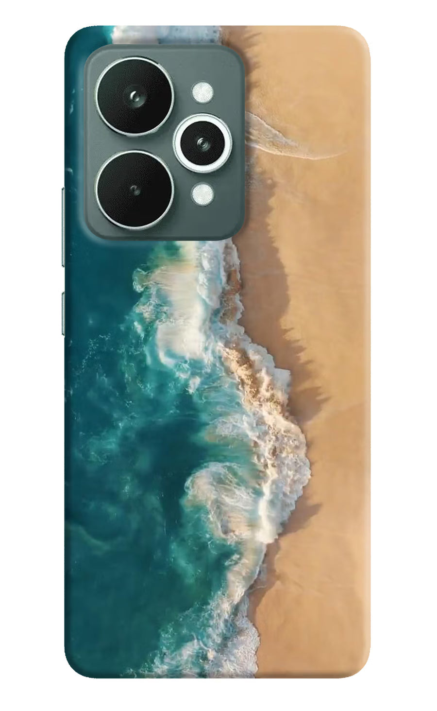 Ocean Beach Realme 15 Back Cover, Hard case