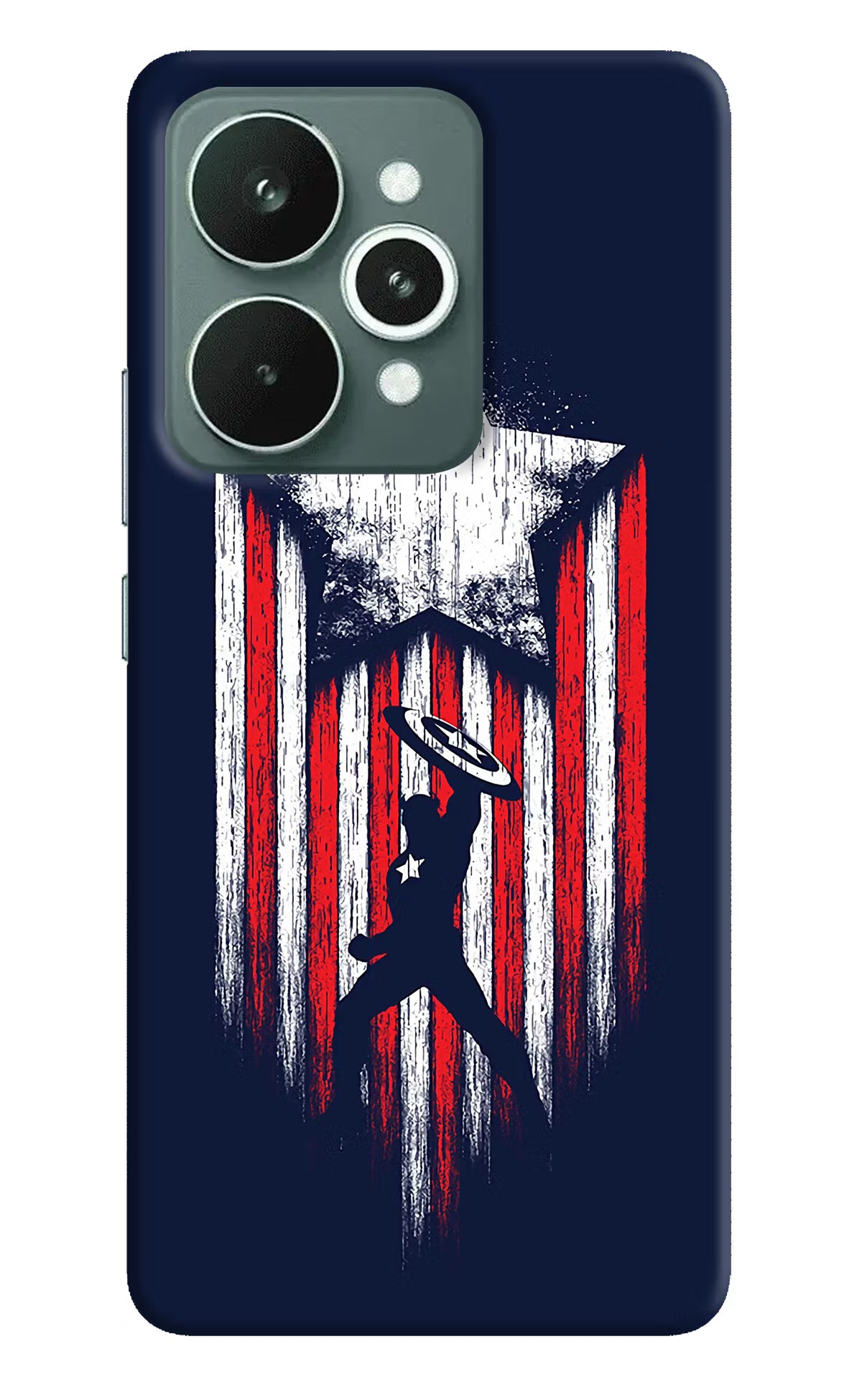 Captain America Marvel Art Realme 15 Hard Case Back Cover by Casekaro