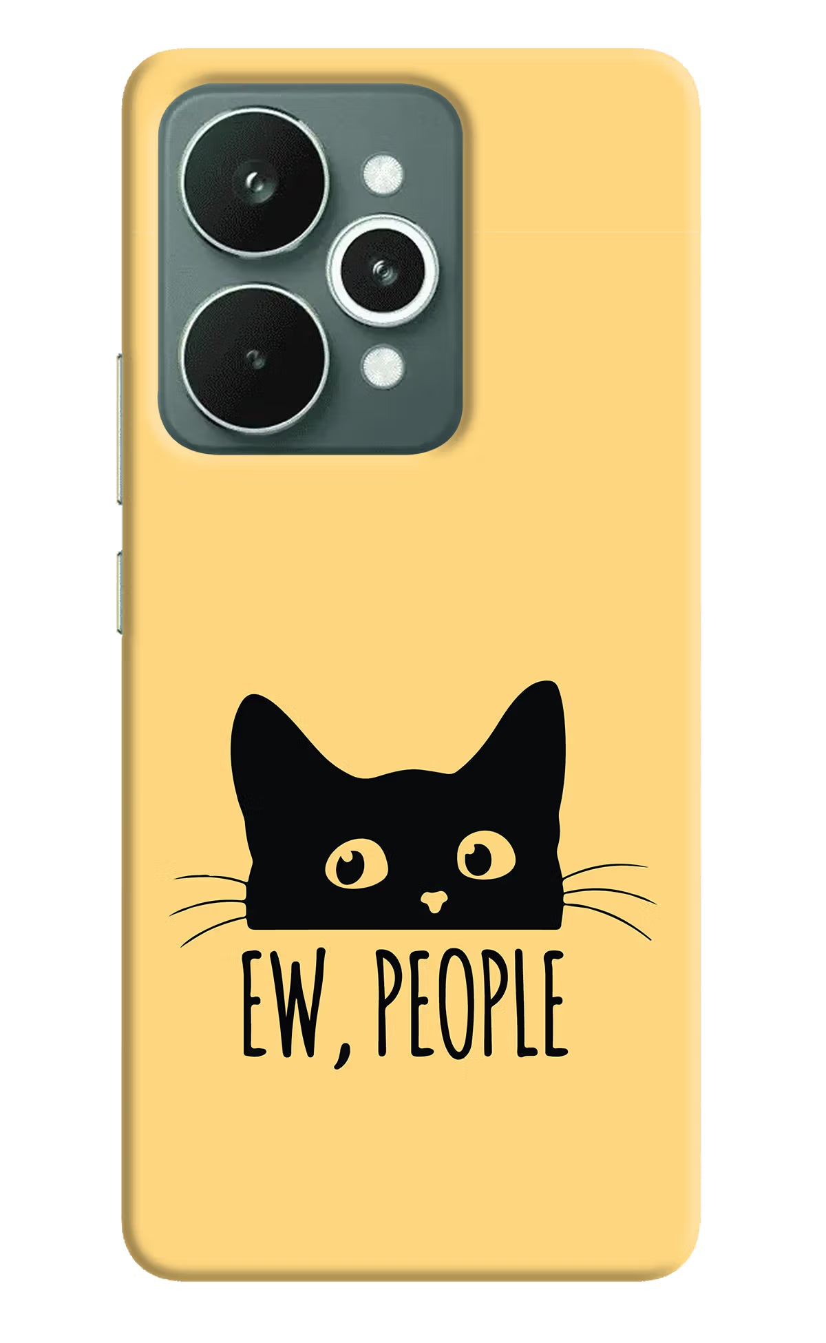 Ew People Catitude Realme 15 Hard Case Back Cover by Casekaro