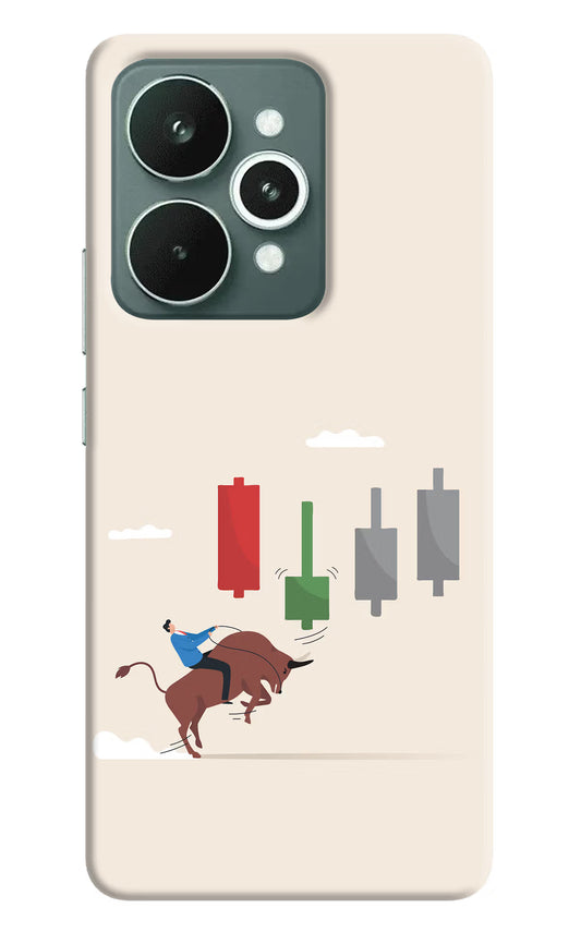 Bull Trading Momentum Realme 15 Hard Case Back Cover by Casekaro