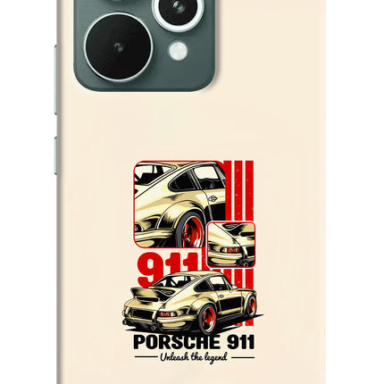Classic Porsche 911 Realme 15 Hard Case Back Cover by Casekaro