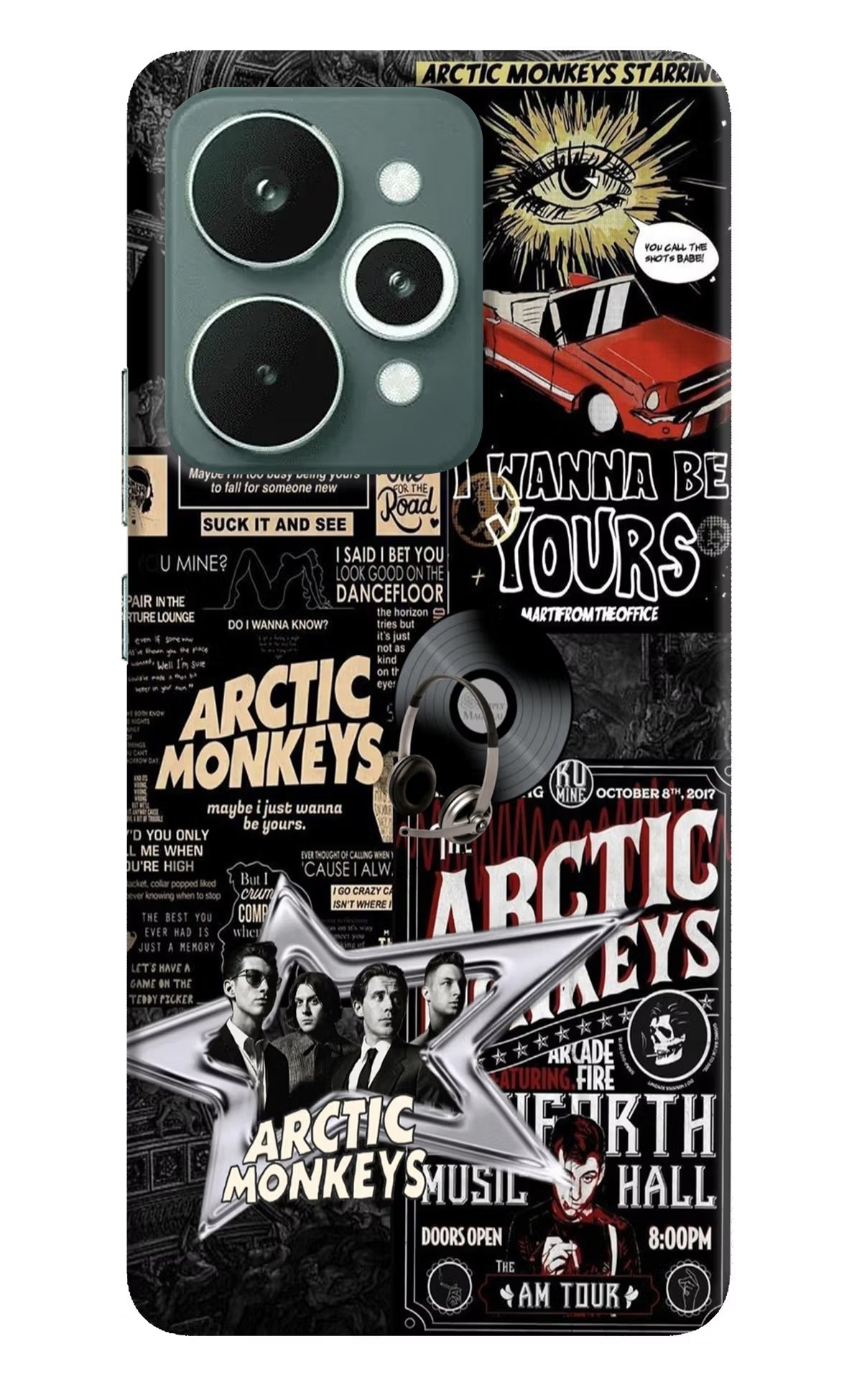Arctic Monkeys Realme 15 Hard Case Back Cover by Casekaro