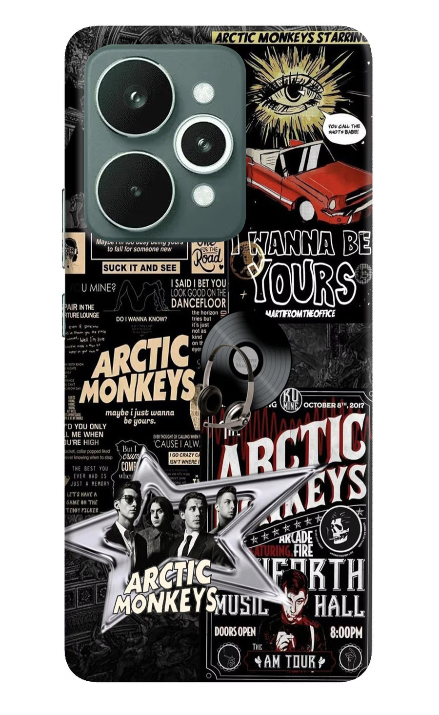 Arctic Monkeys Realme 15 Back Cover, Hard case