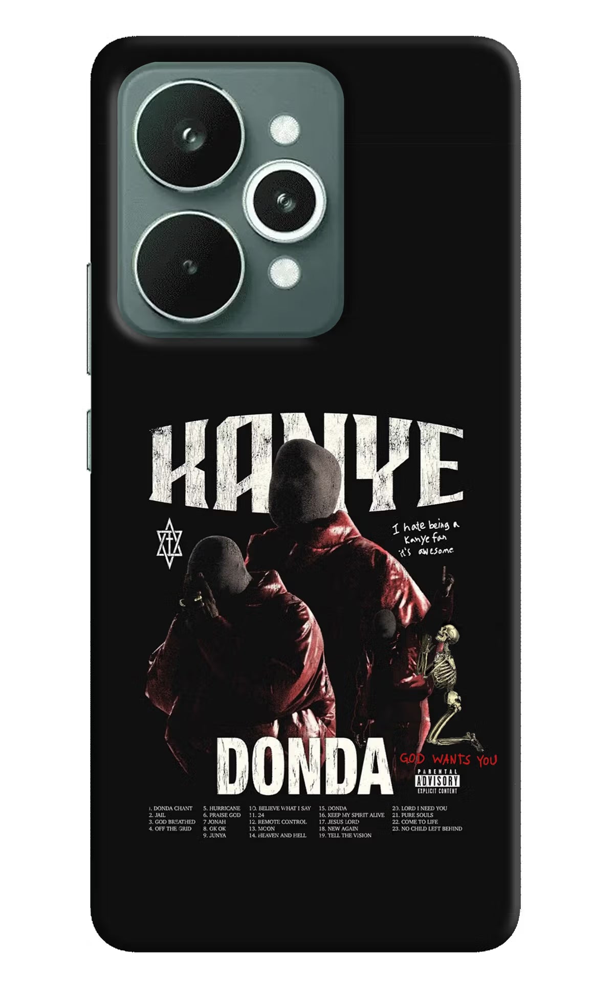 Donda Kanye West Realme 15 Hard Case Back Cover by Casekaro