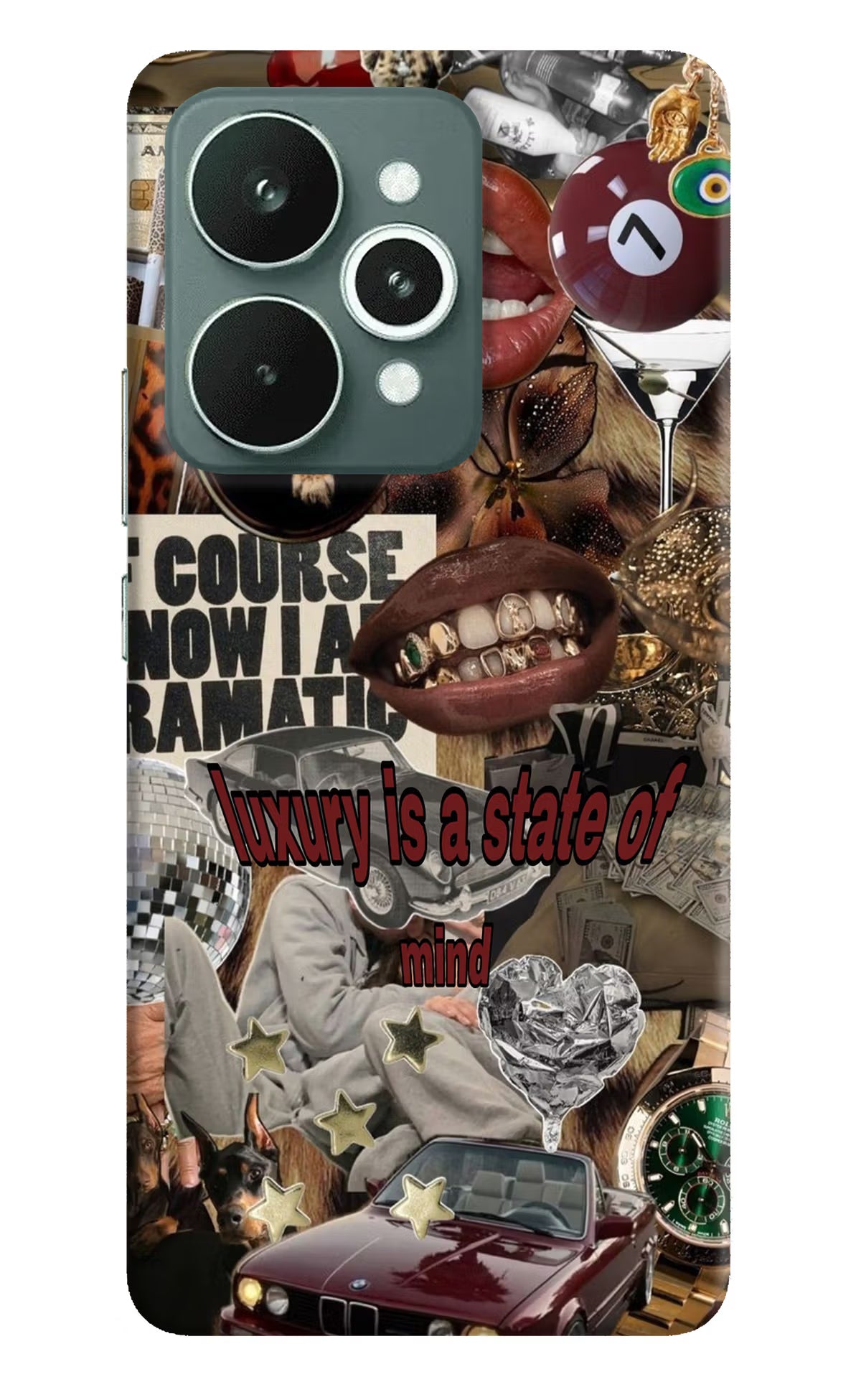 Luxury Realme 15 Hard Case Back Cover by Casekaro