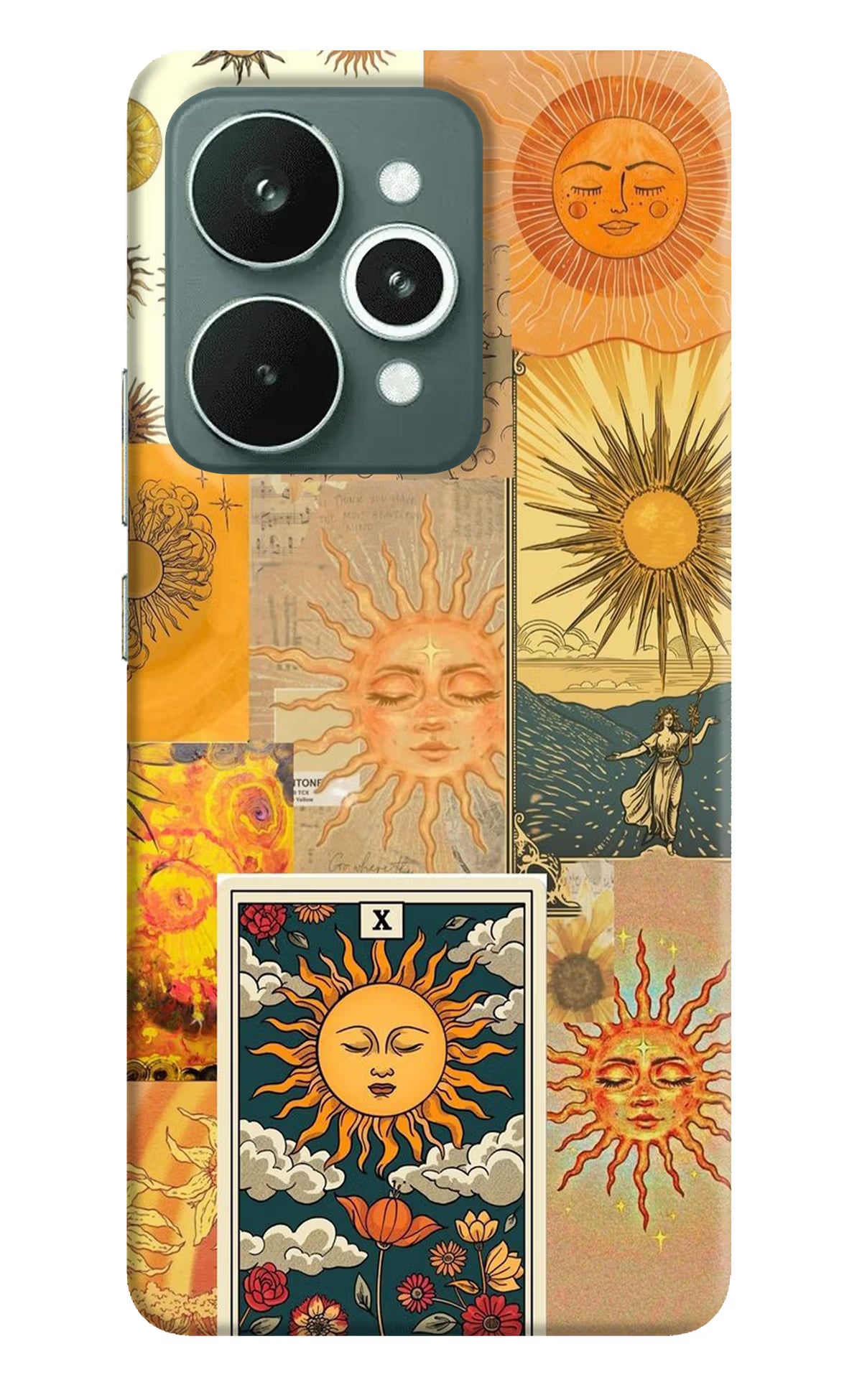 Sun Realme 15 Hard Case Back Cover by Casekaro