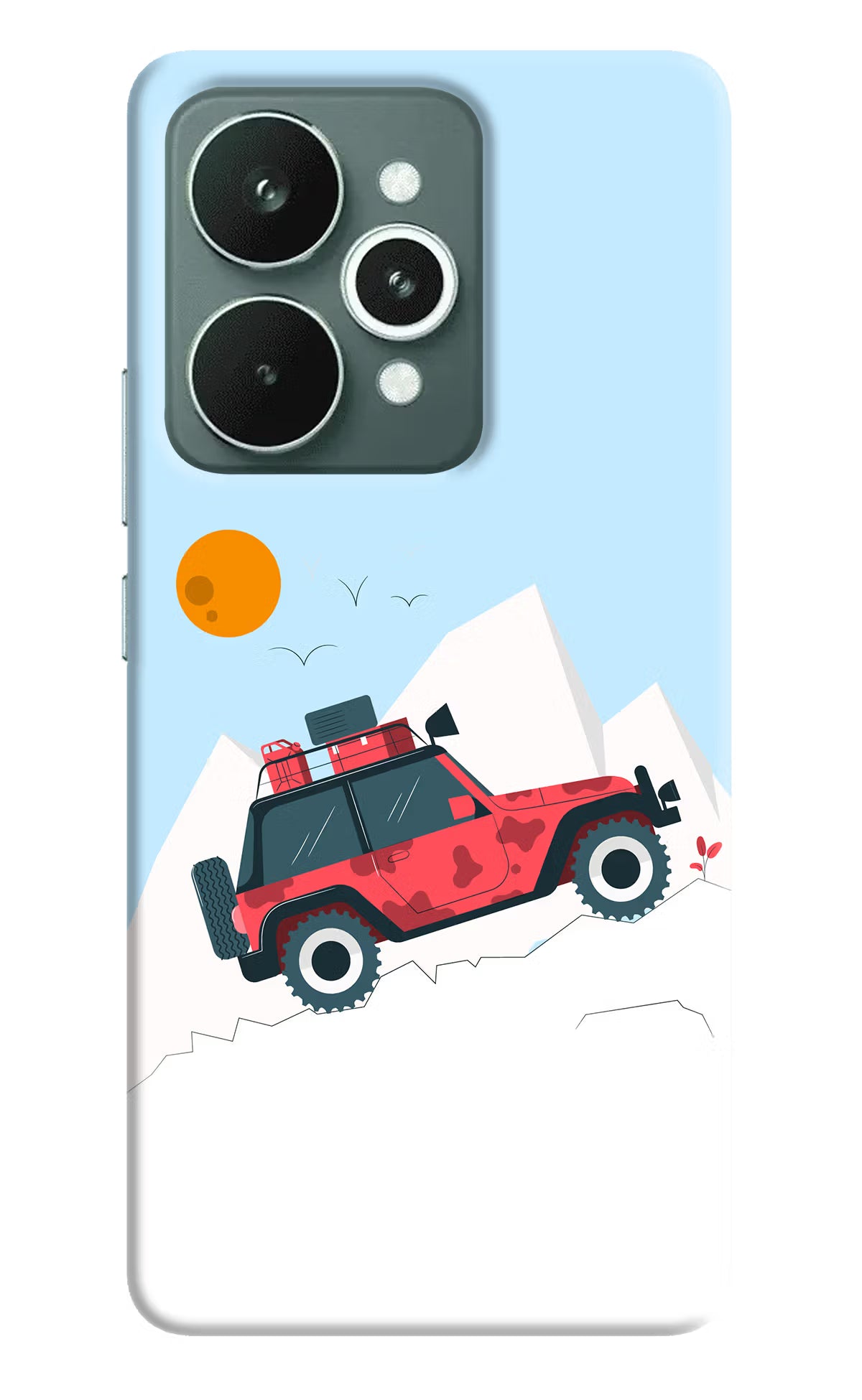 Mountain Trail Beast Realme 15 Hard Case Back Cover by Casekaro