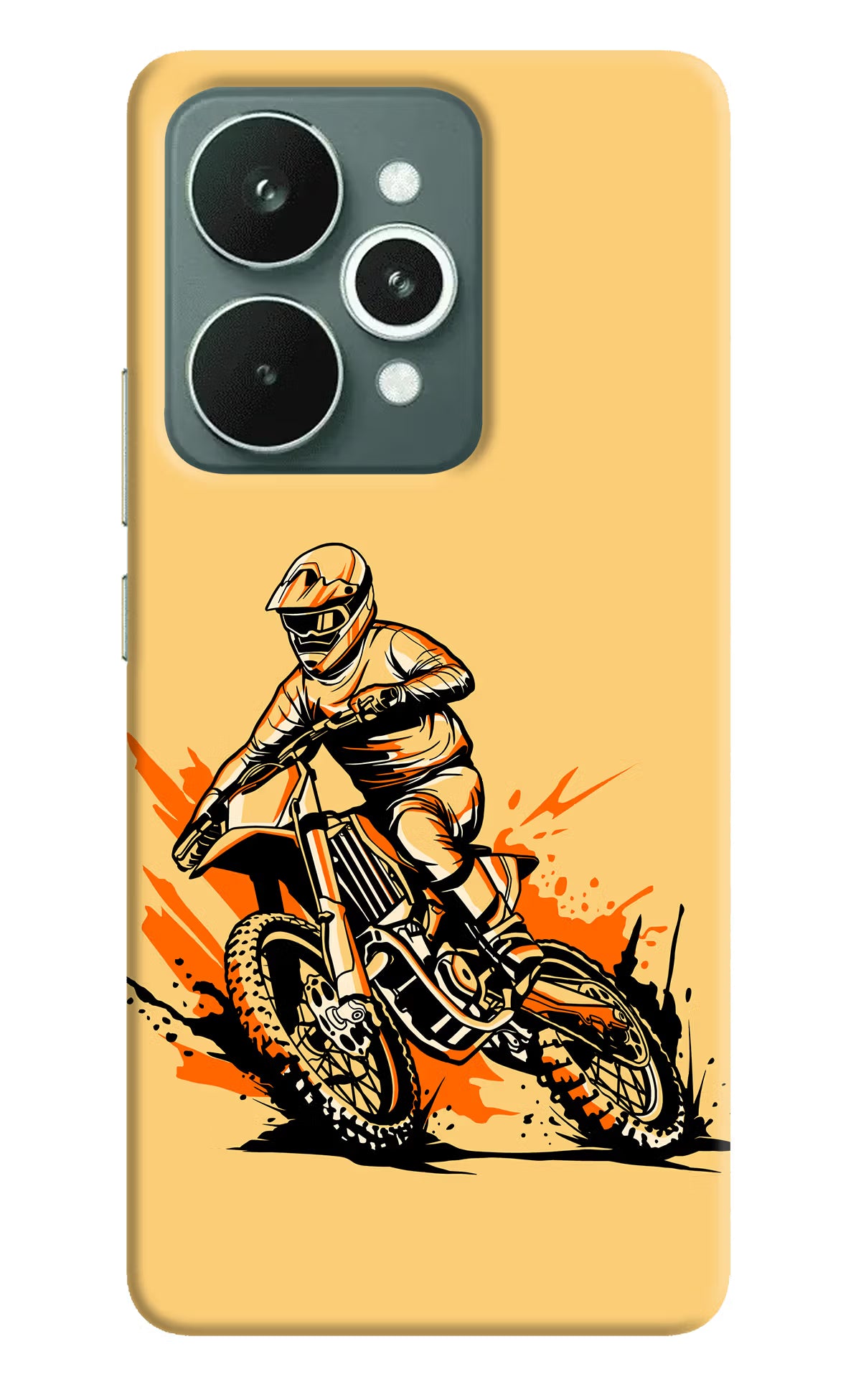 Off-Road Fury Realme 15 Hard Case Back Cover by Casekaro
