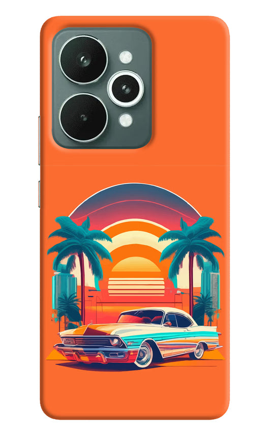 Palm Drive 80s Realme 15 Hard Case Back Cover by Casekaro