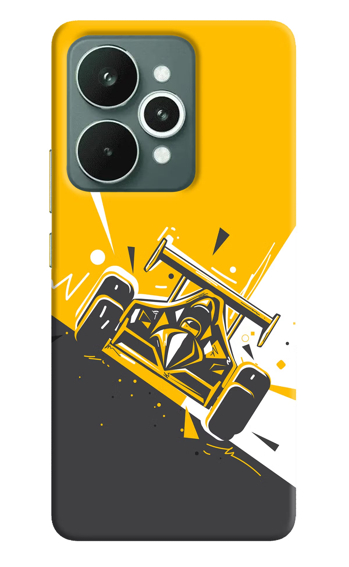 Track King Realme 15 Hard Case Back Cover by Casekaro