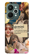 Gemini Zodiac Realme 15 Hard Case Back Cover by Casekaro