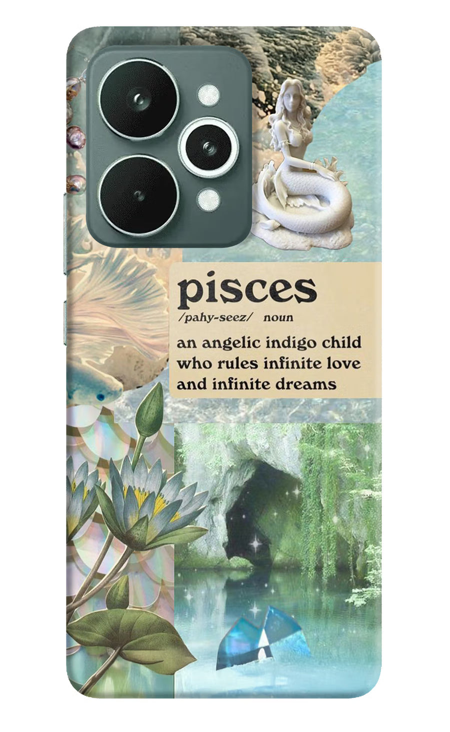 Pisces Zodiac Realme 15 Back Cover, Hard case