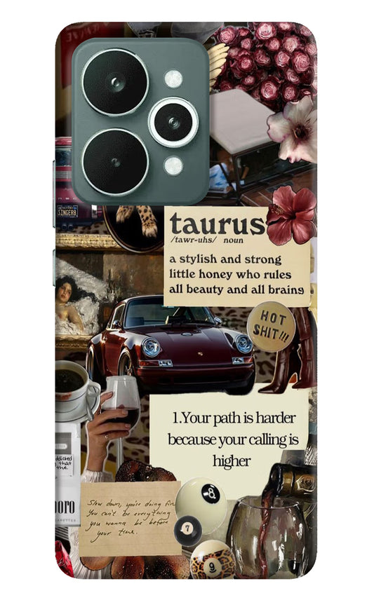 Taurus Zodiac Realme 15 Hard Case Back Cover by Casekaro
