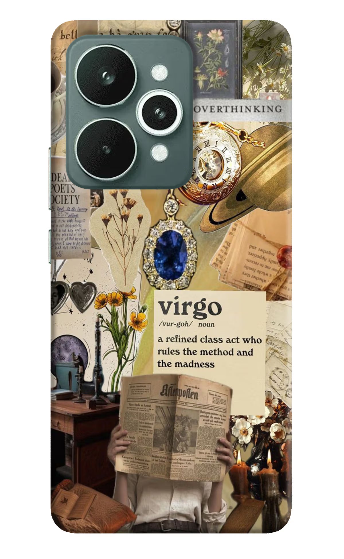 Virgo Zodiac Realme 15 Hard Case Back Cover by Casekaro