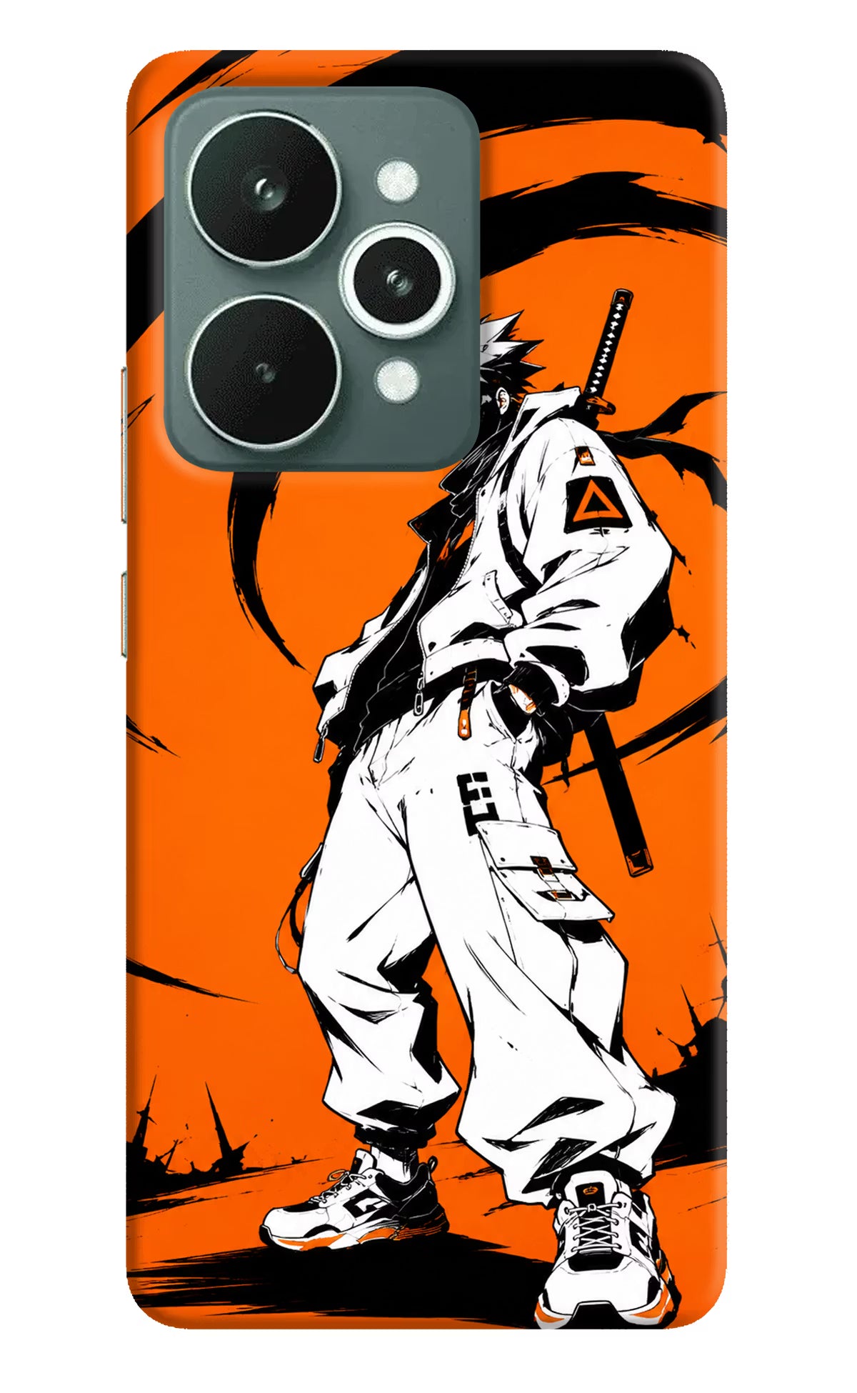 Street Samurai  Realme 15 Hard Case Back Cover by Casekaro
