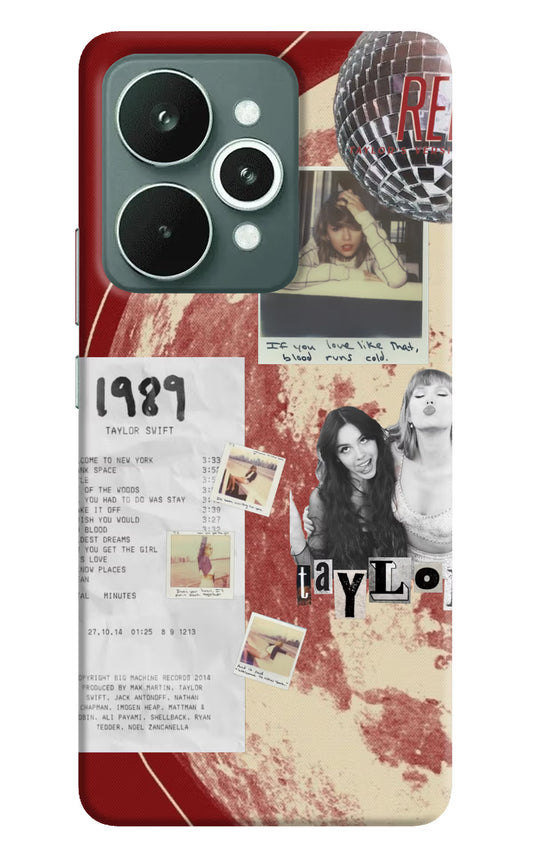 Taylor Swift Realme 15 Hard Case Back Cover by Casekaro