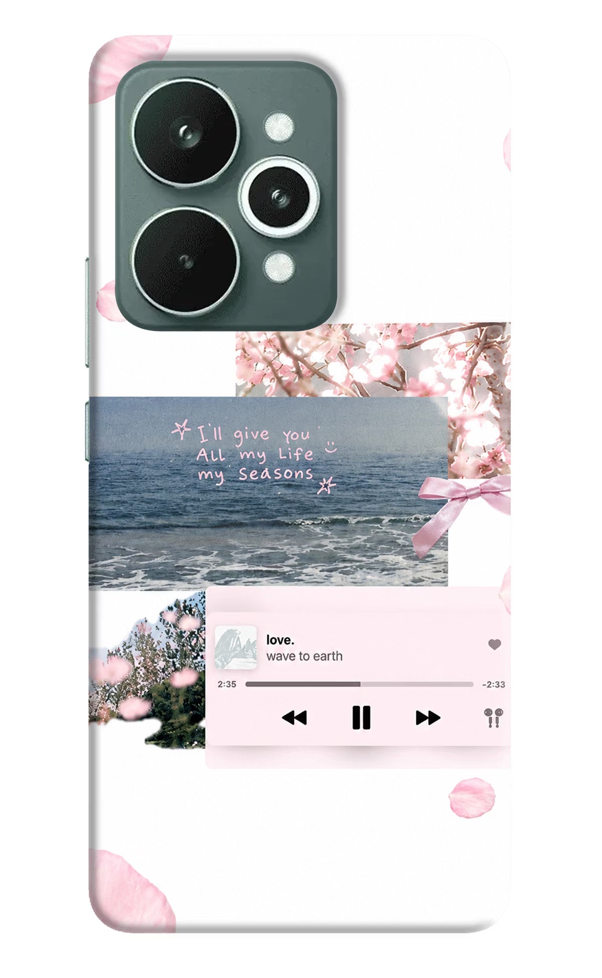 Wave to earth Realme 15 Back Cover