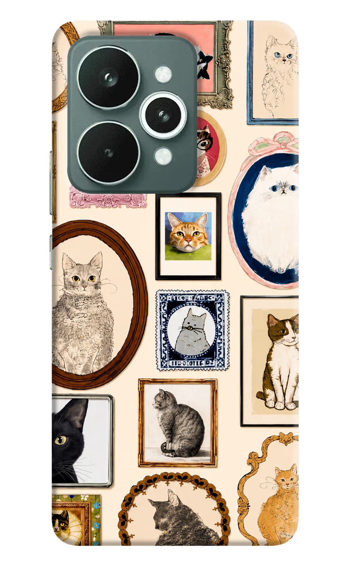 Mirror Cats Realme 15 Back Cover