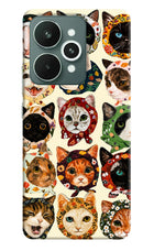 Cool Cat Realme 15 Hard Case Back Cover by Casekaro