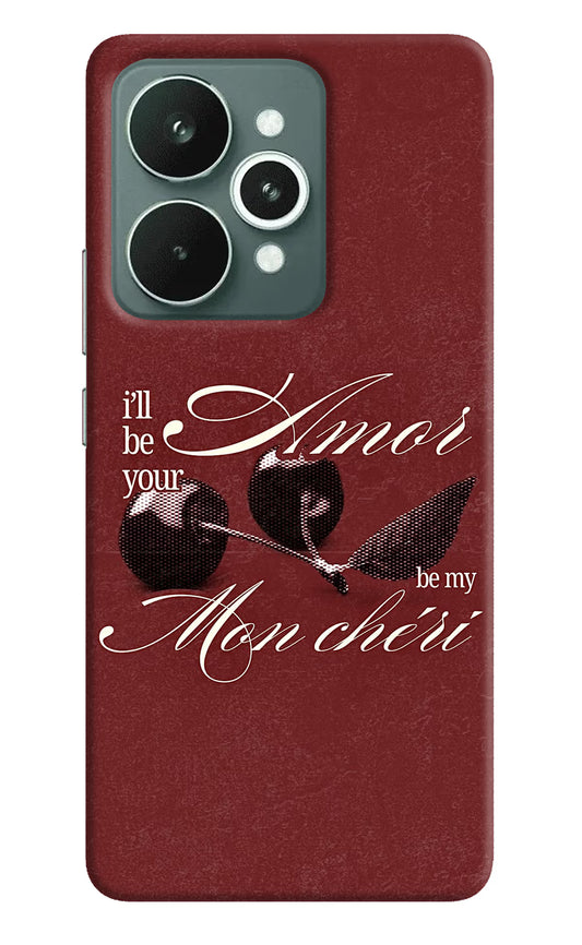 Velvet Cherry Realme 15 Back Cover