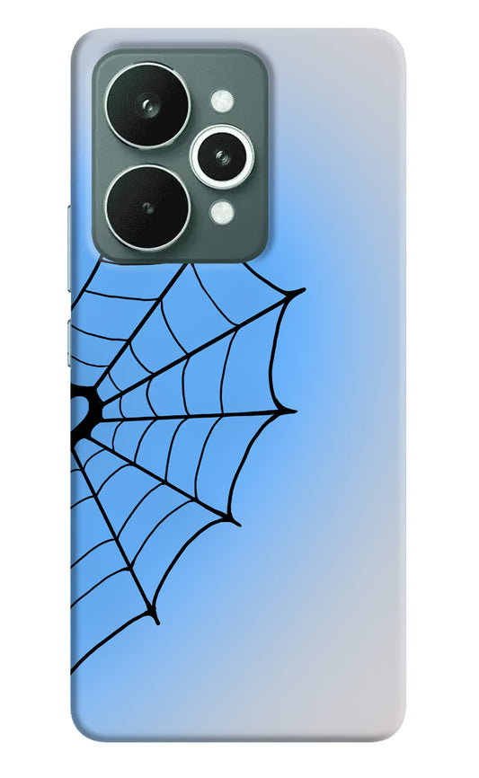 Blue Web Realme 15 Hard Case Back Cover by Casekaro
